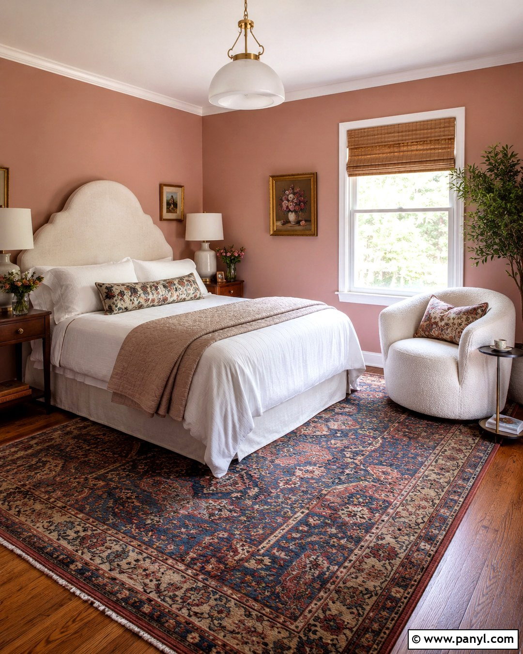 Rose Beige Pink Girls Room - 20 Pink Wall Colors For Girls Room Ideas