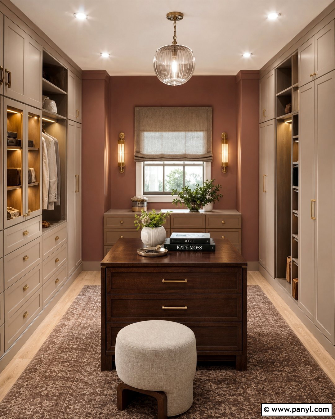 Rose Brown Dressing Room Walls - 25 Warm Brown Wall Color Ideas