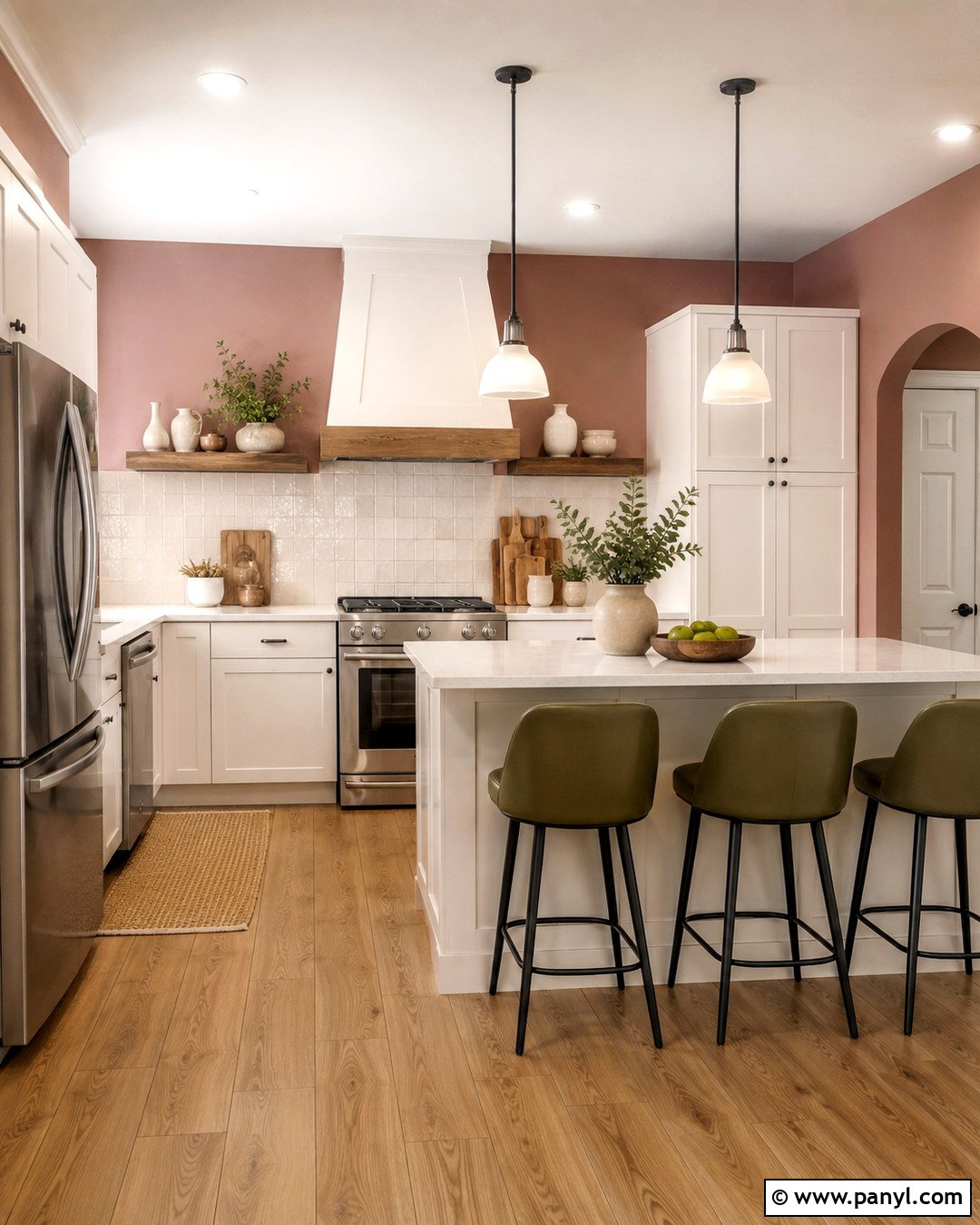 Rose Kitchen Walls - 20 Rose Colored Walls
