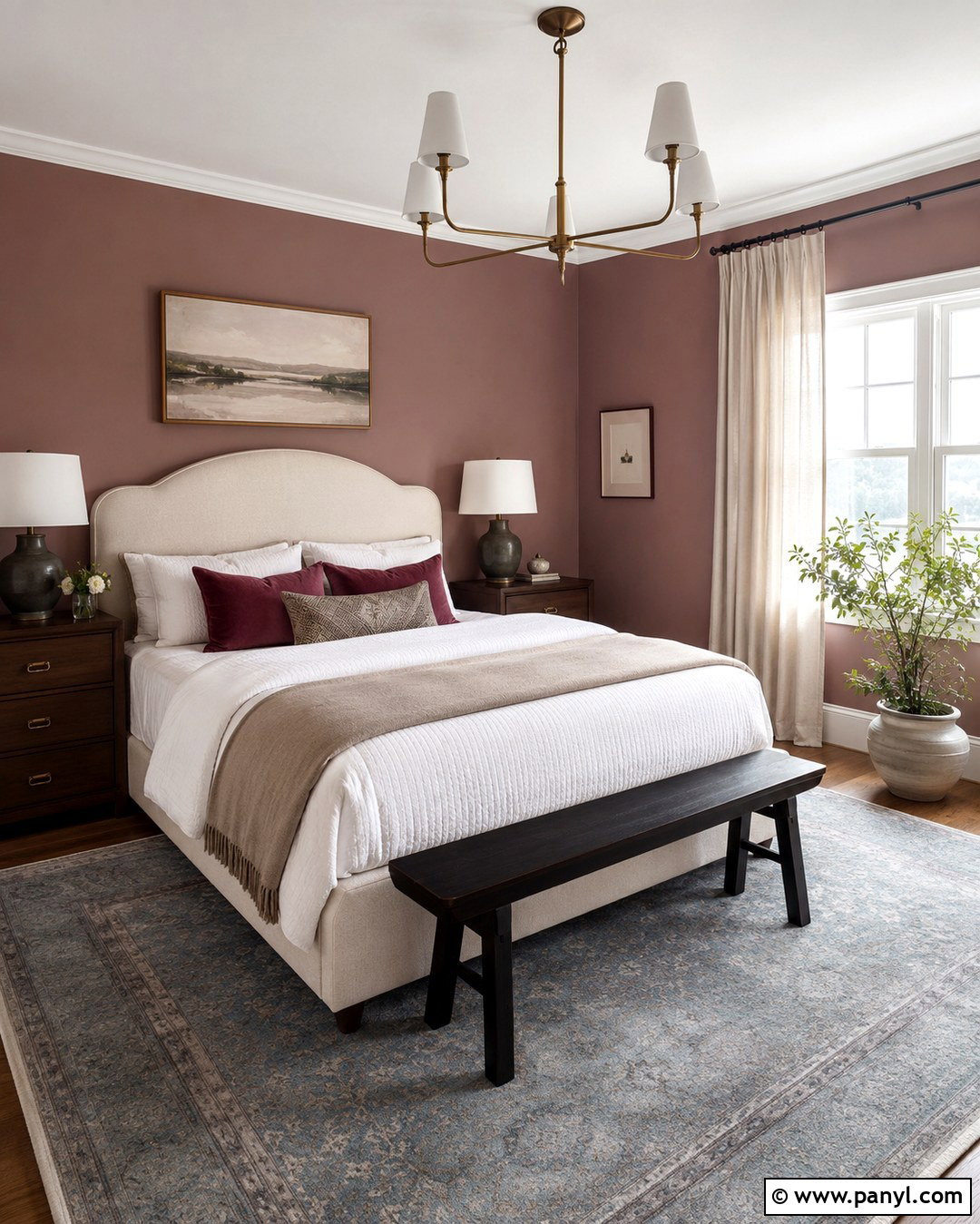 Rose Taupe Transitional Wall Color - 20 Transitional Wall Colors