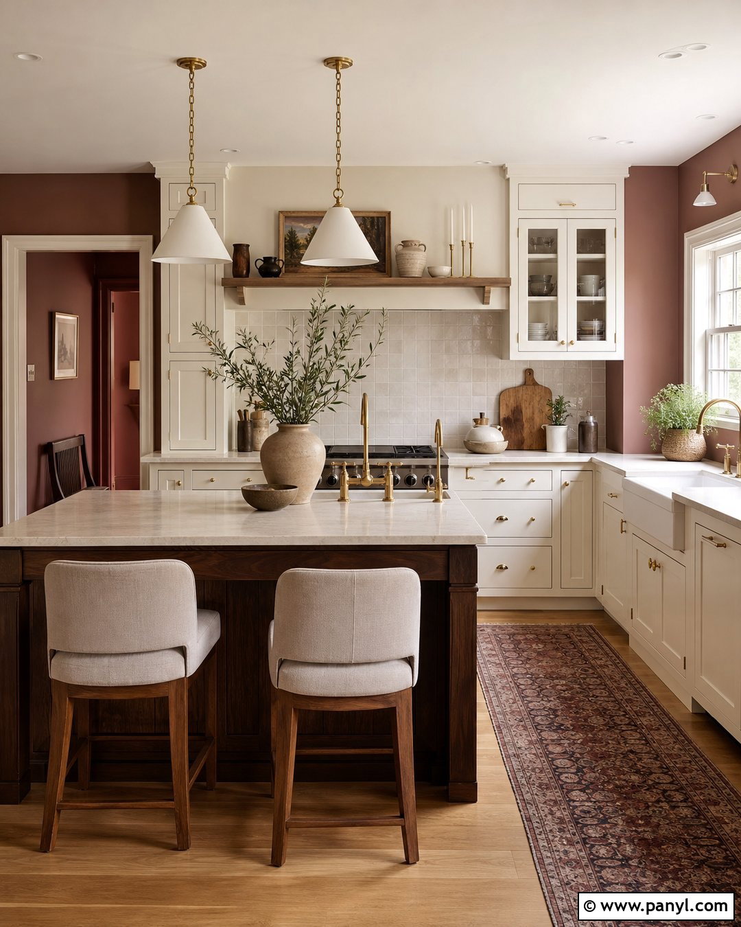 Rosy Brown Kitchen Walls - 20 Brown Paint For Kitchen Walls