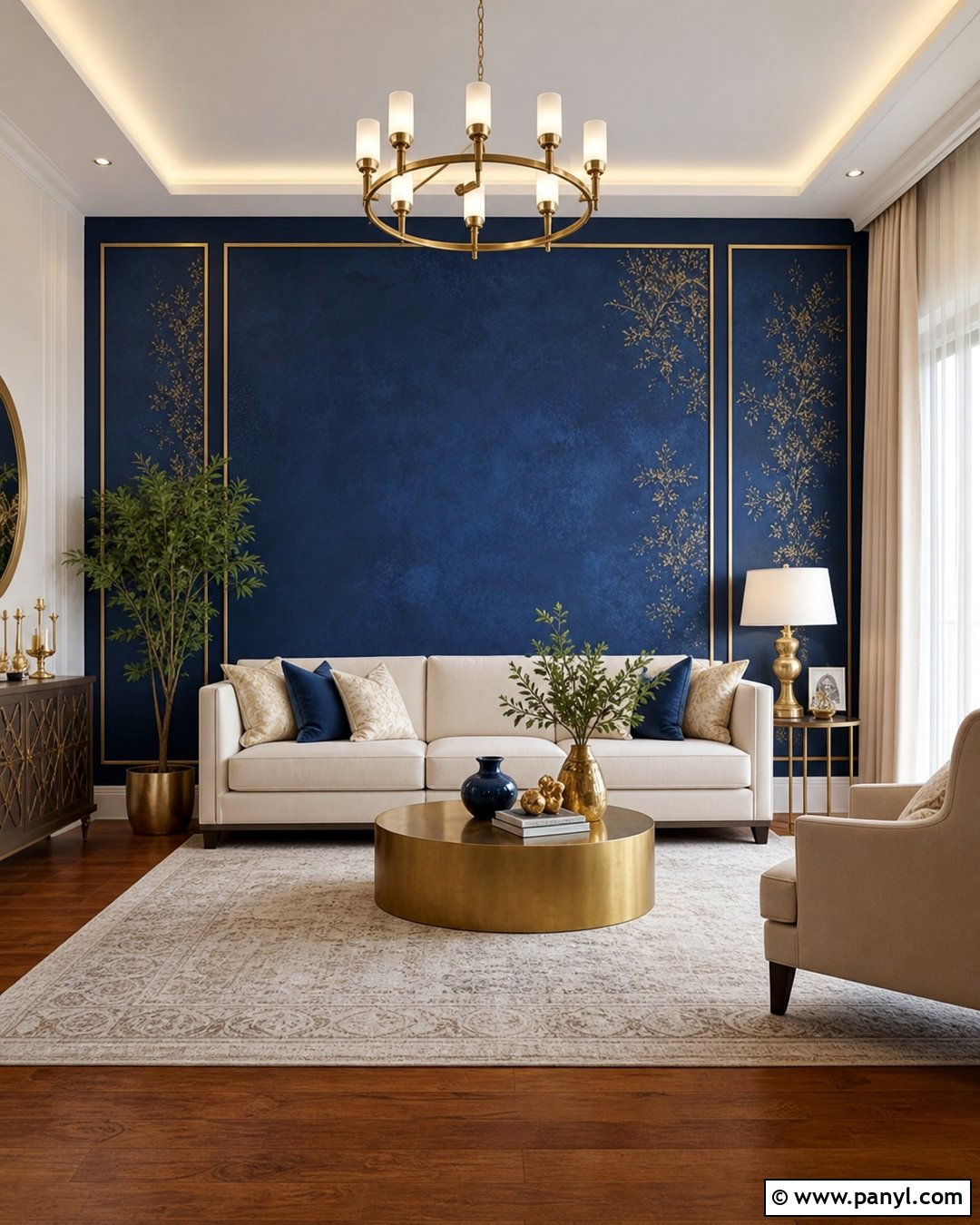 35 Royal Paint Wall Design for Living Room Ideas to Try