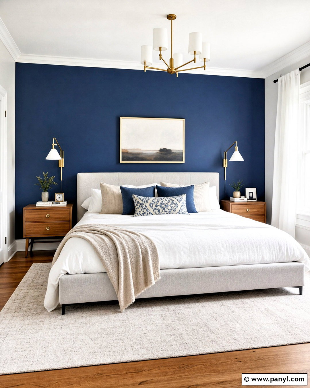 Royal Blue Bedroom Accent Wall - 20 royal blue accent wall ideas