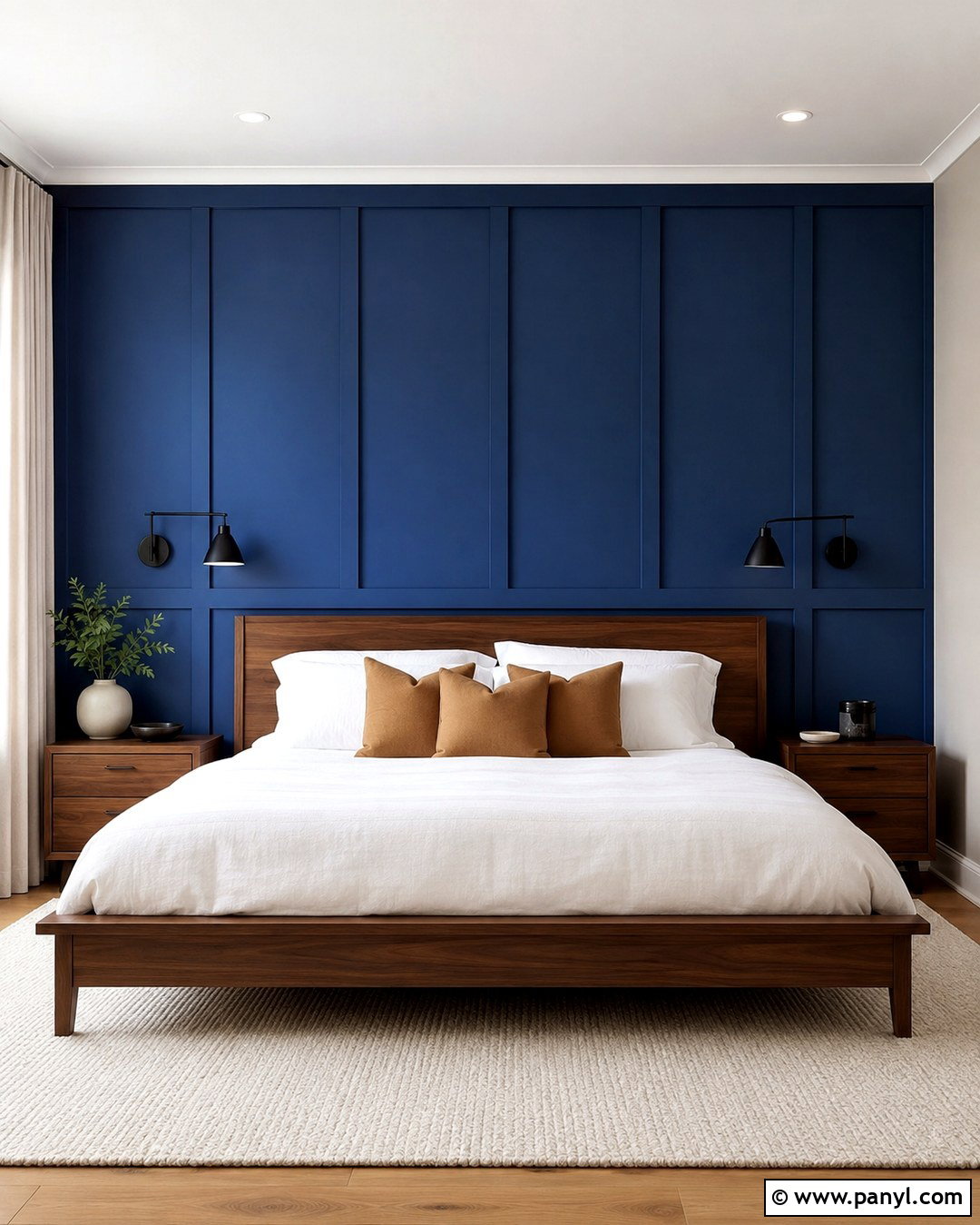 20 Royal Blue Feature Wall Ideas for Bold, Modern Rooms