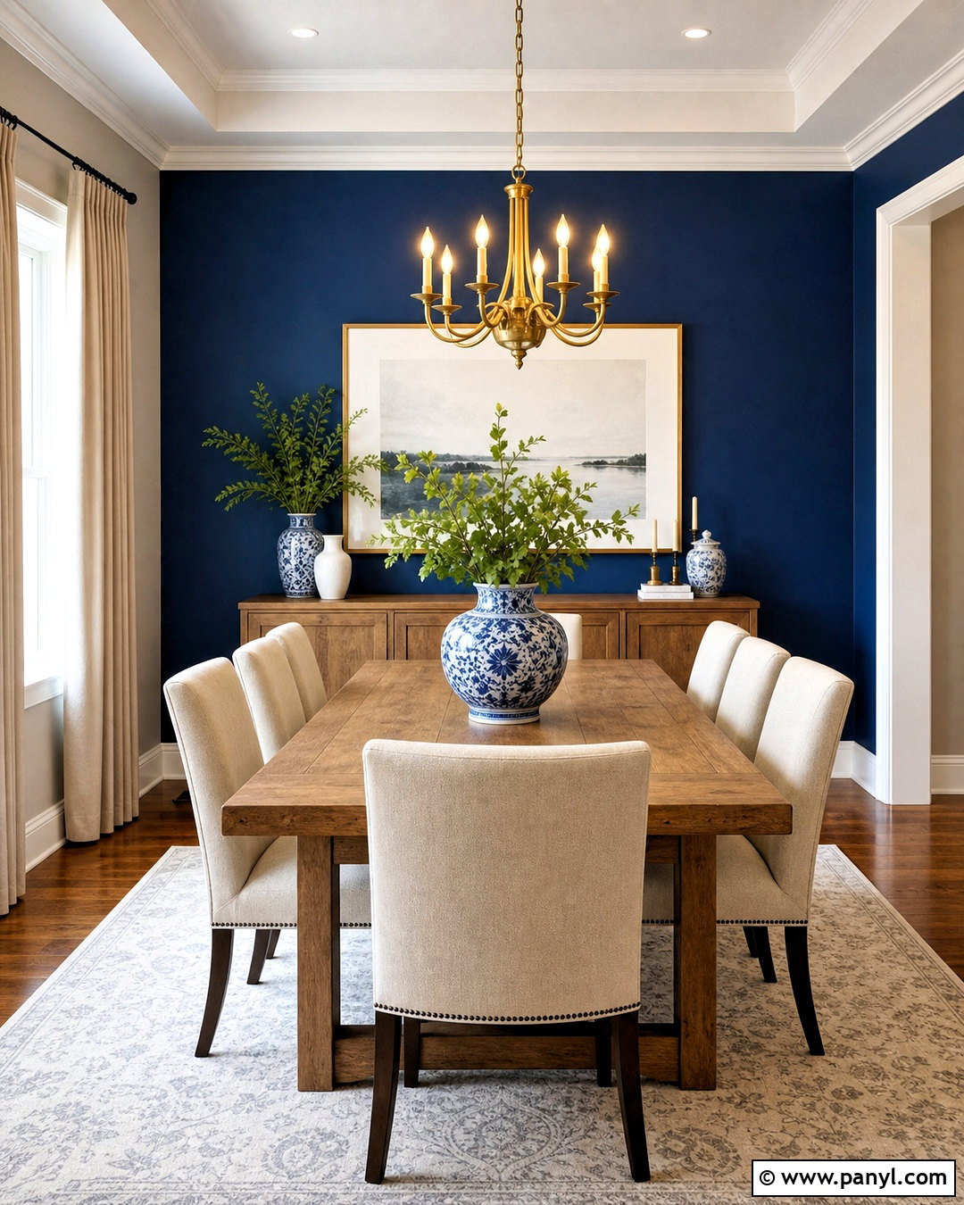 Royal Blue Dining Room Accent Wall - 20 royal blue accent wall ideas