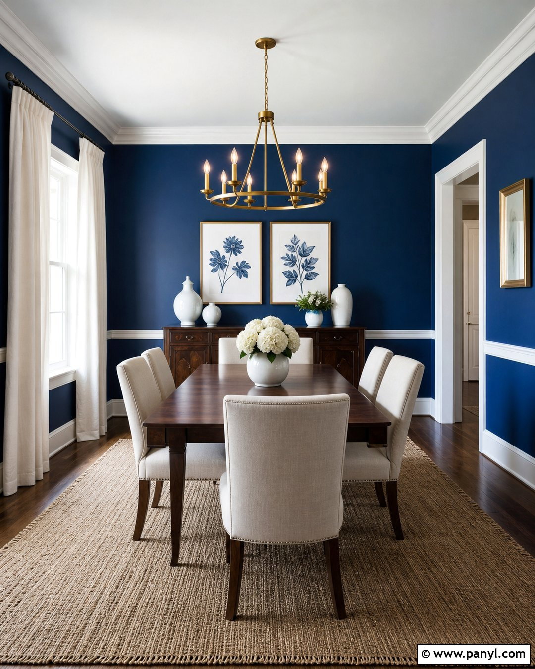 Royal Blue Dining Room Walls - 20 Bright Blue Wall Color Ideas