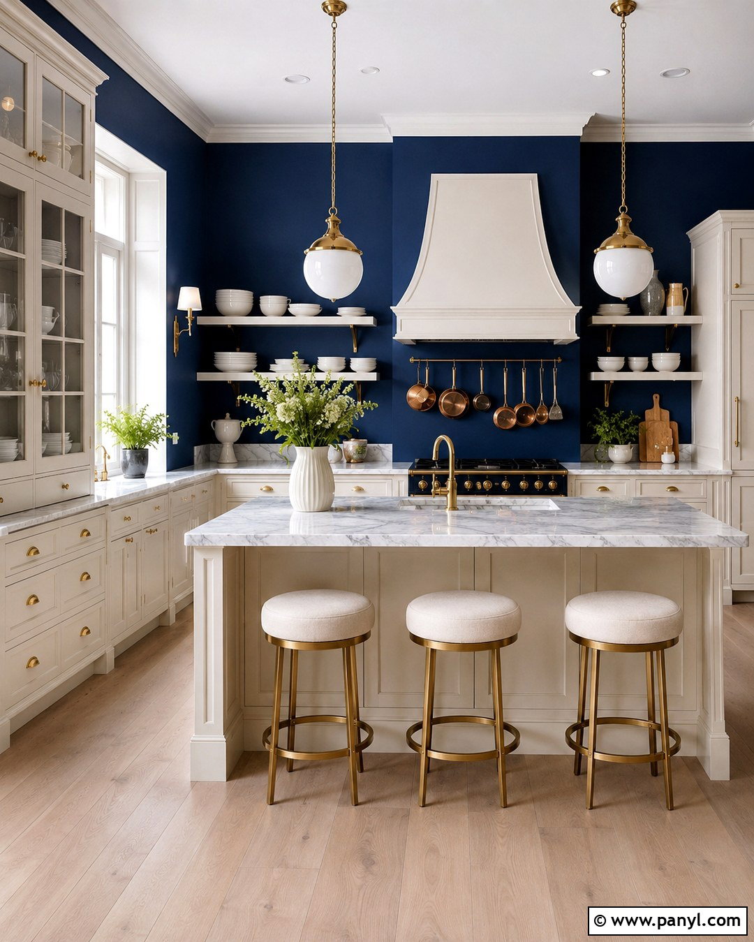 20 Royal Blue Kitchen Walls for Bold, Timeless Style Ideas