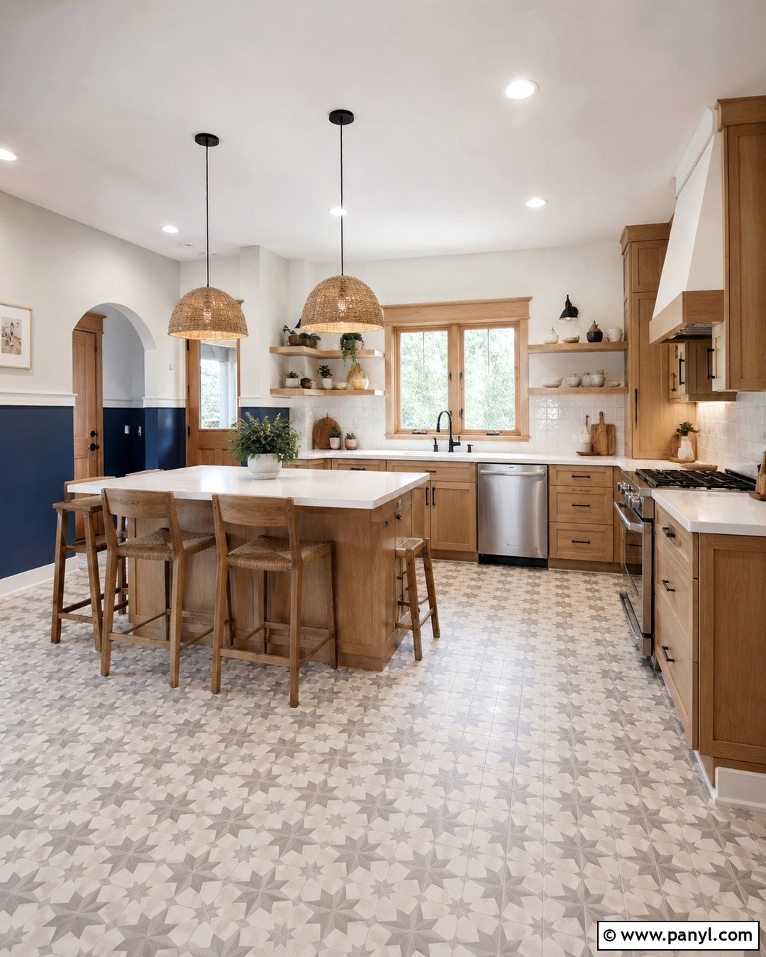 Royal Blue Two Tone Kitchen Walls - 20 Royal Blue Kitchen Walls