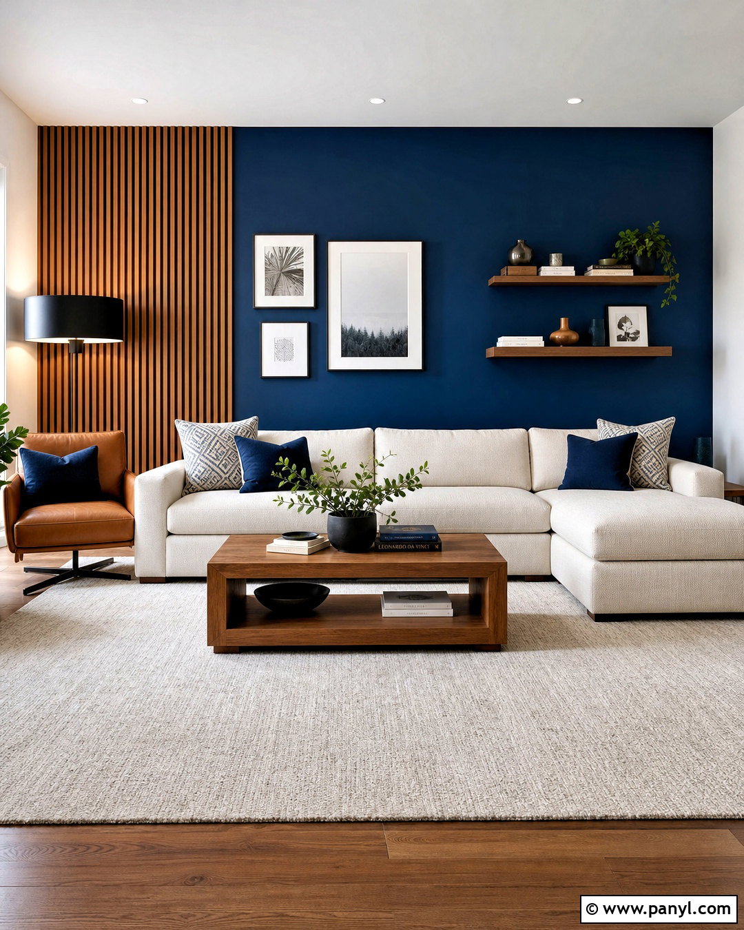 20 Royal Blue Accent Wall Ideas for a Bold, Elegant Home