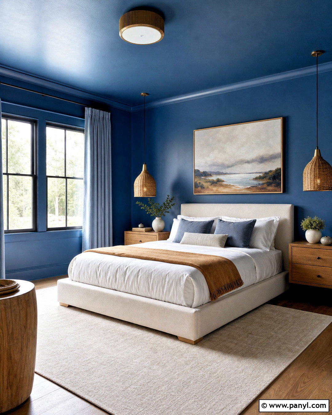 Royal Blue Walls With A Blue Ceiling - 20 royal blue walls