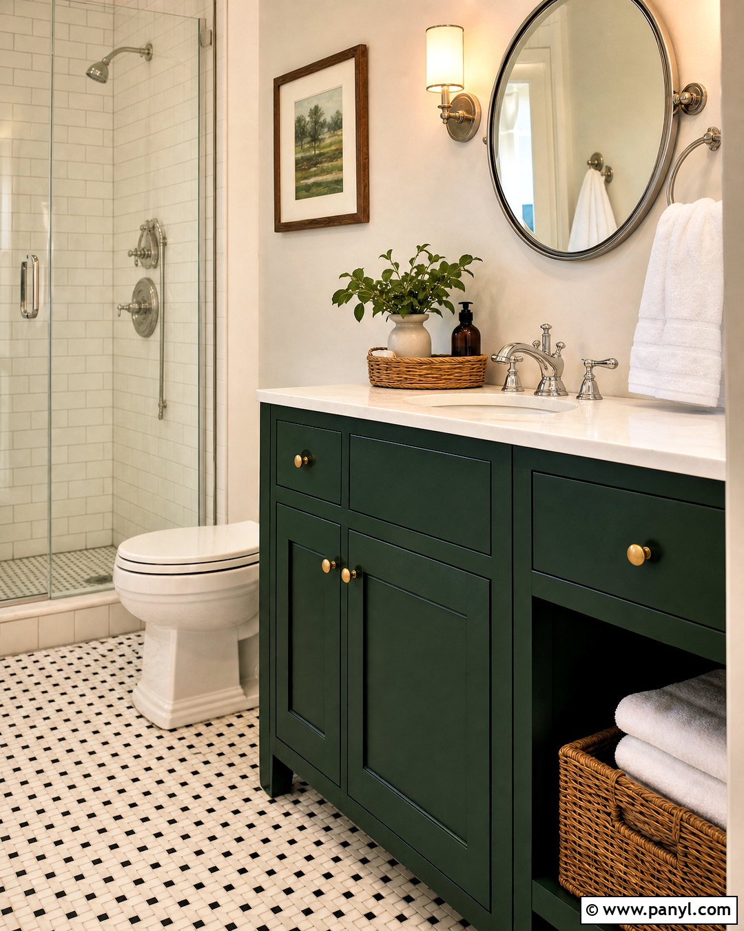 Roycroft Bottle Green Bathroom Vanity - 20 roycroft bottle green sherwin williams ideas