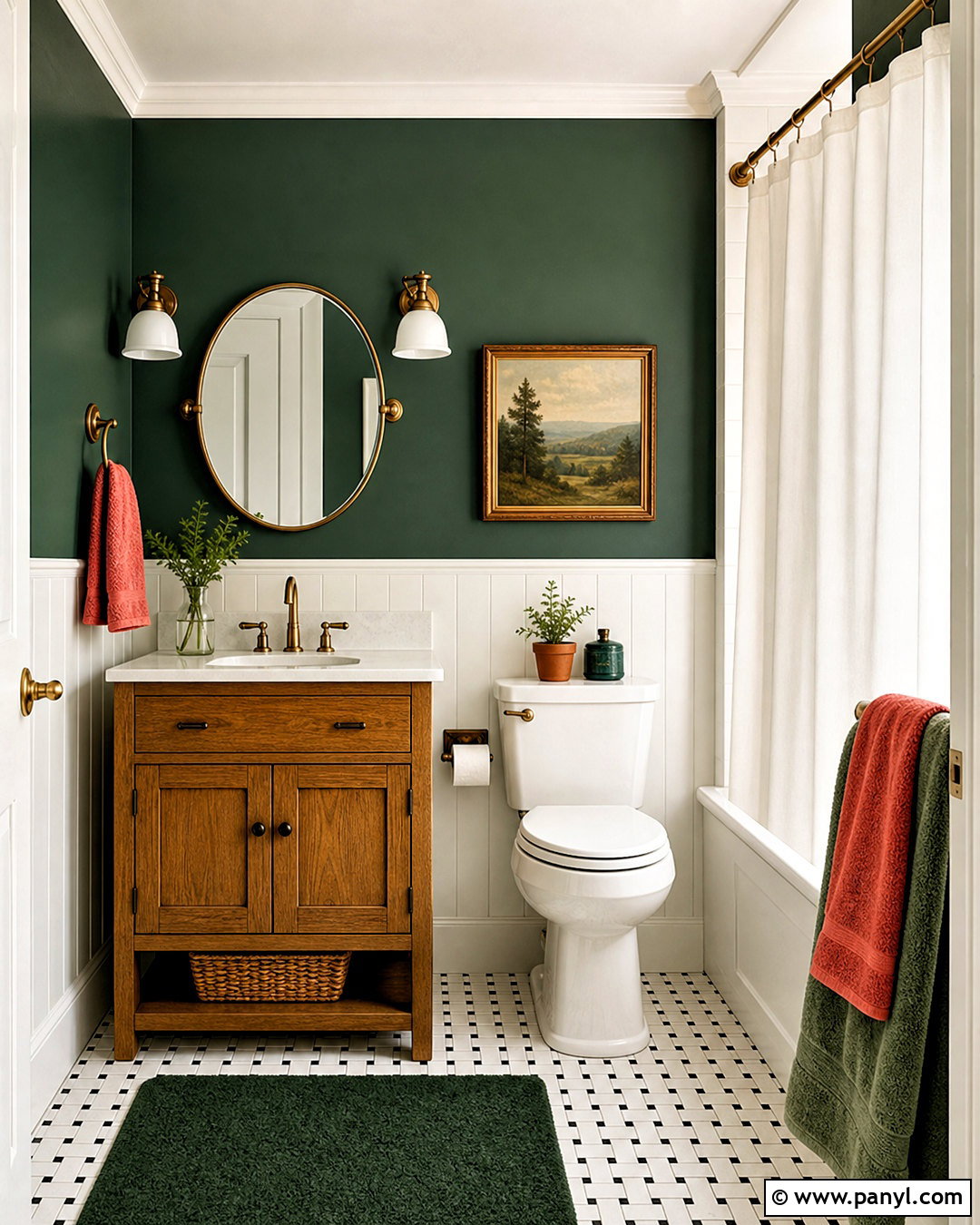 Roycroft Bottle Green Bathroom Walls - 20 roycroft bottle green sherwin williams ideas