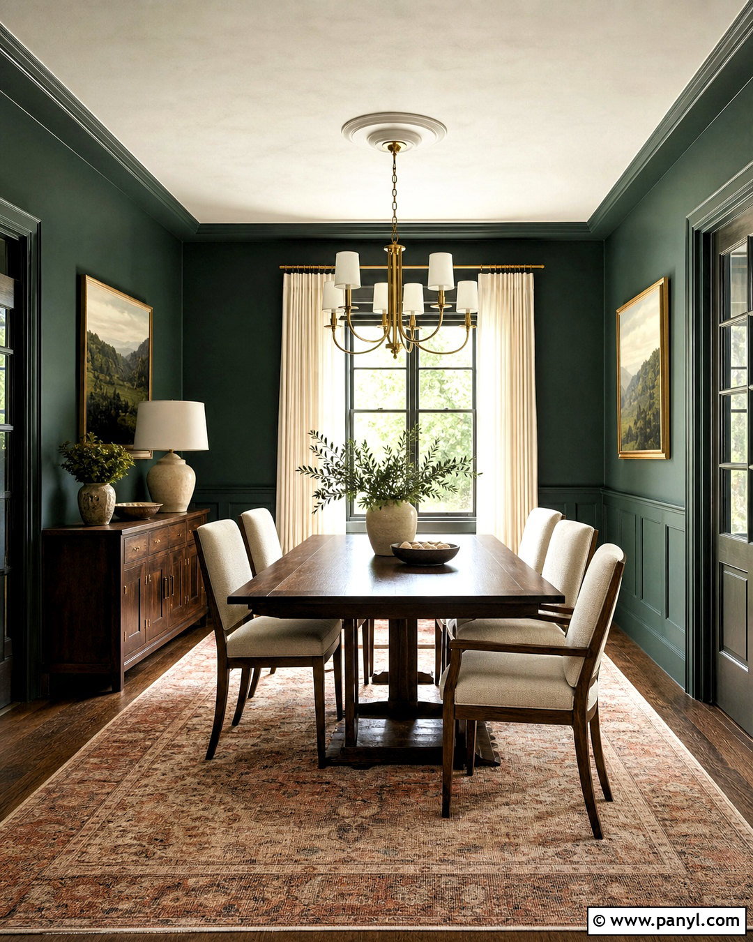 Roycroft Bottle Green Dining Room - 20 roycroft bottle green sherwin williams ideas