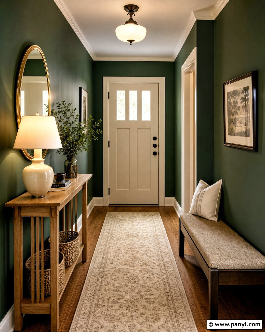 Roycroft Bottle Green Entryway - 20 roycroft bottle green sherwin williams ideas