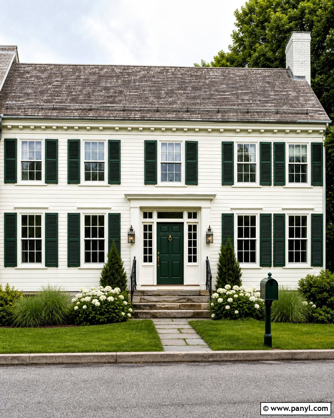 Roycroft Bottle Green Exterior Shutters - 20 roycroft bottle green sherwin williams ideas