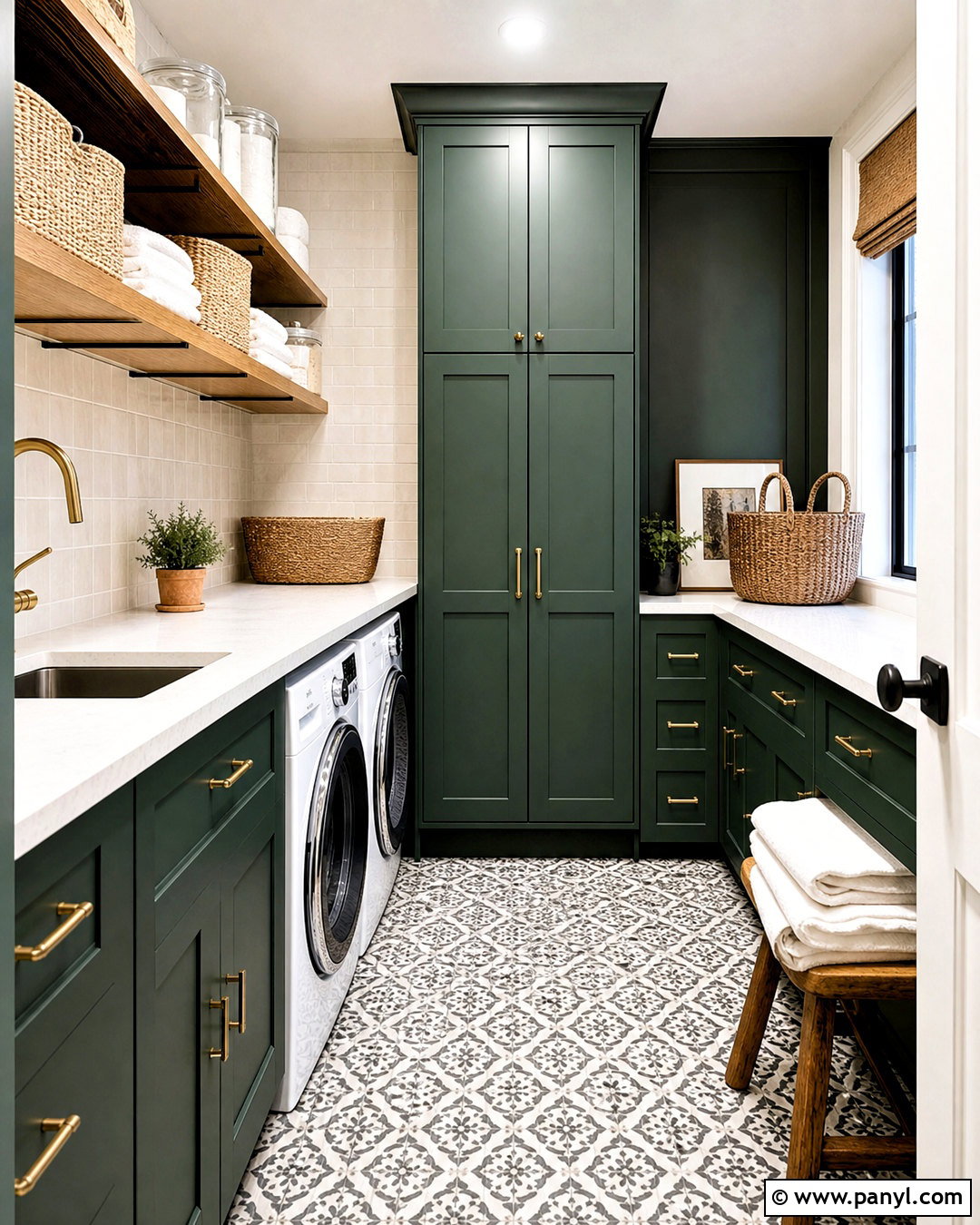 Roycroft Bottle Green Laundry Room - 20 roycroft bottle green sherwin williams ideas