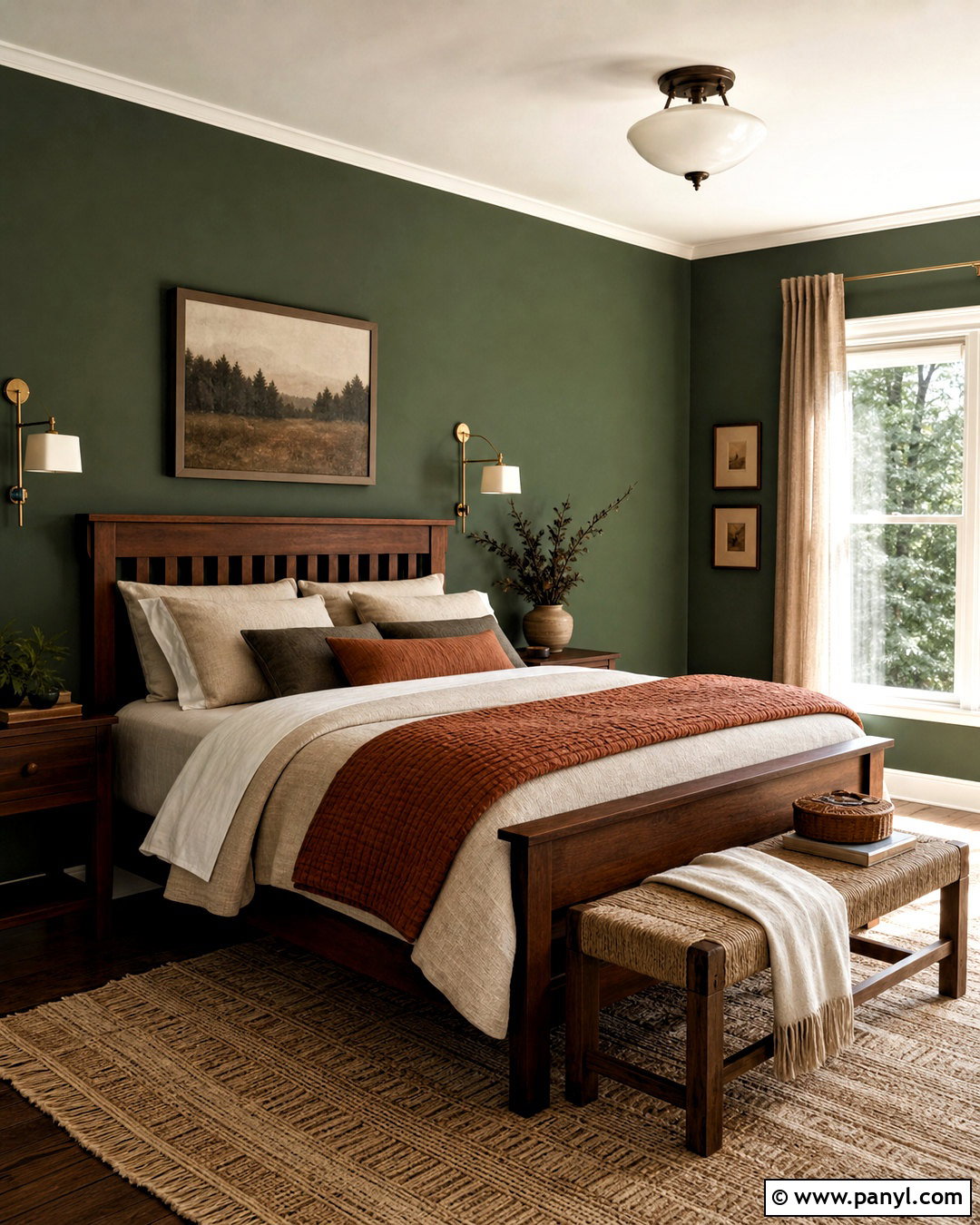 Roycroft Bronze Green Bedroom - 20 roycroft bronze green sherwin williams ideas