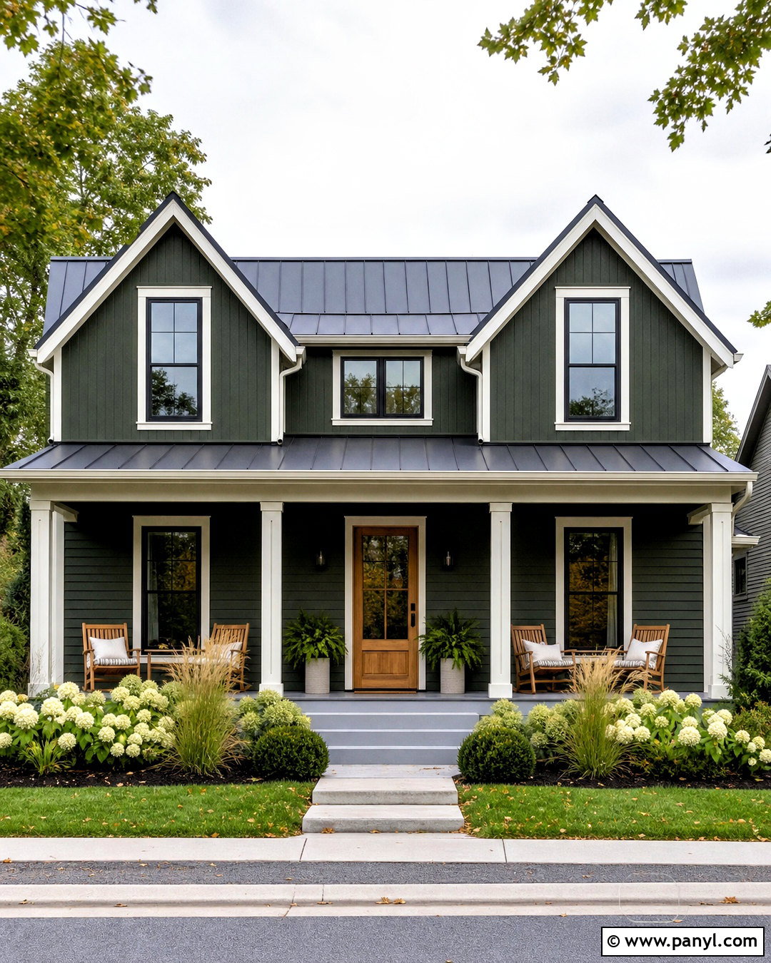 Roycroft Bronze Green Farmhouse Exterior - 20 roycroft bronze green sherwin williams ideas