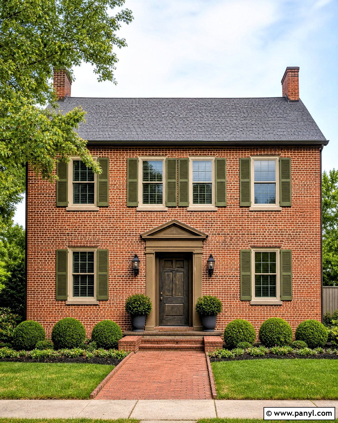Running Bond Brick Exterior Wall - 20 exterior wall texture patterns