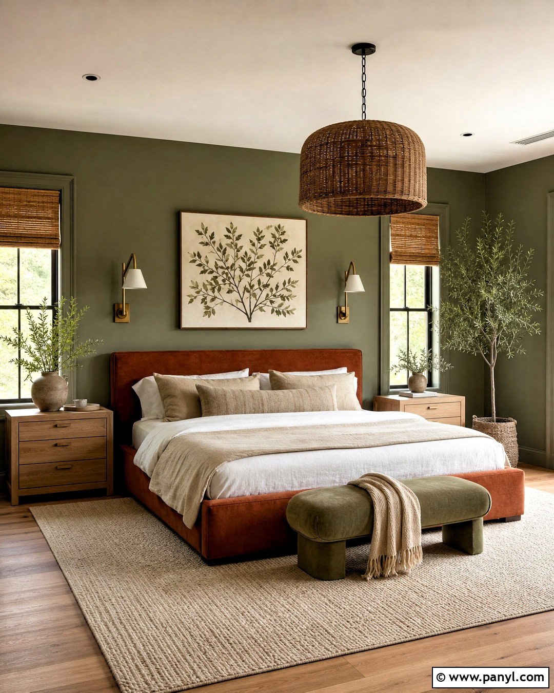 Rust And Sage Green Bedroom - 20 rust color combinations