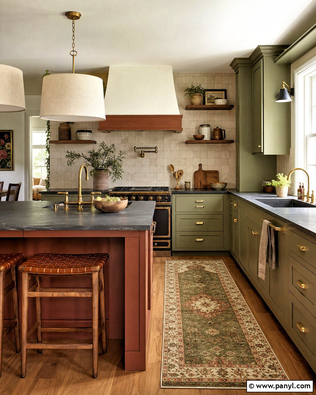 Rust And Sage Green Kitchen - 20 rust kitchen ideas