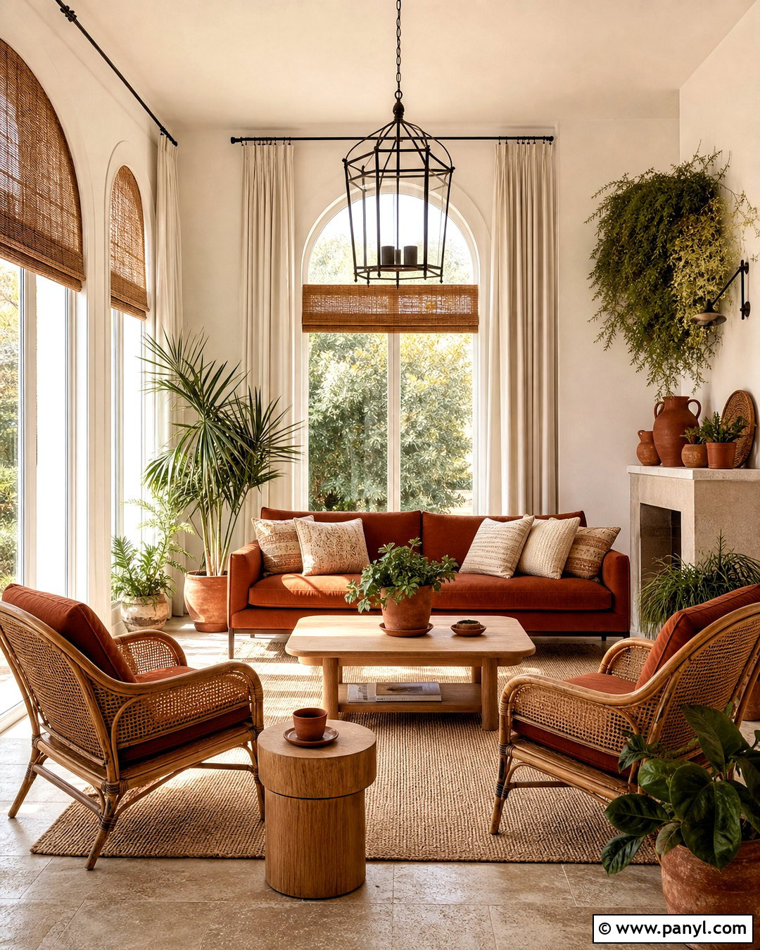Rust And Terracotta Sunroom - 20 rust color combinations