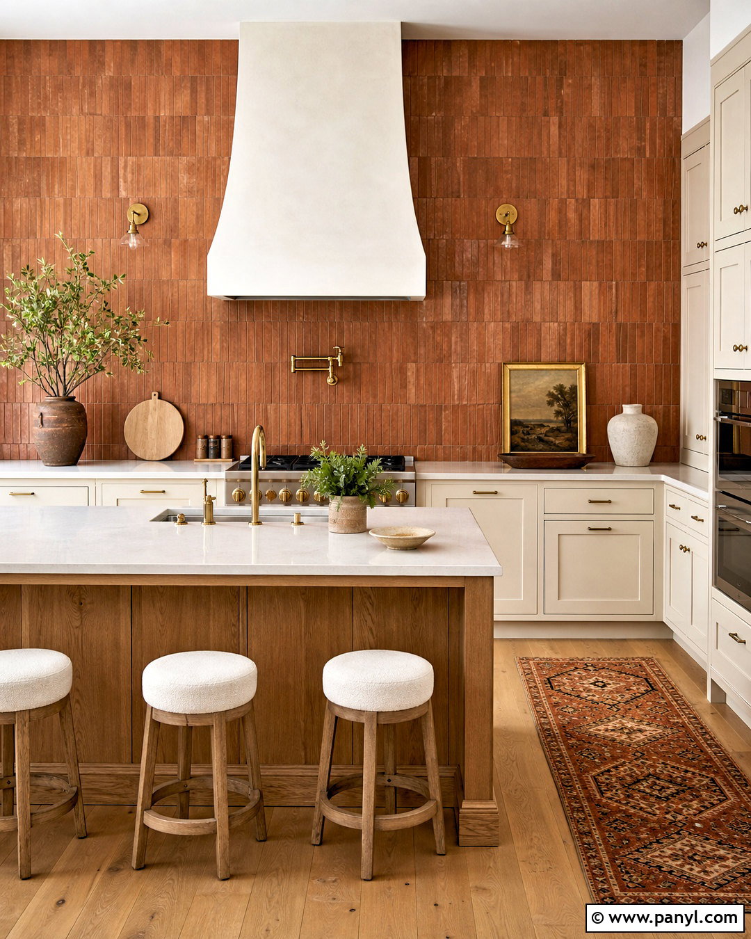 Rust Backsplash Kitchen - 20 rust kitchen ideas