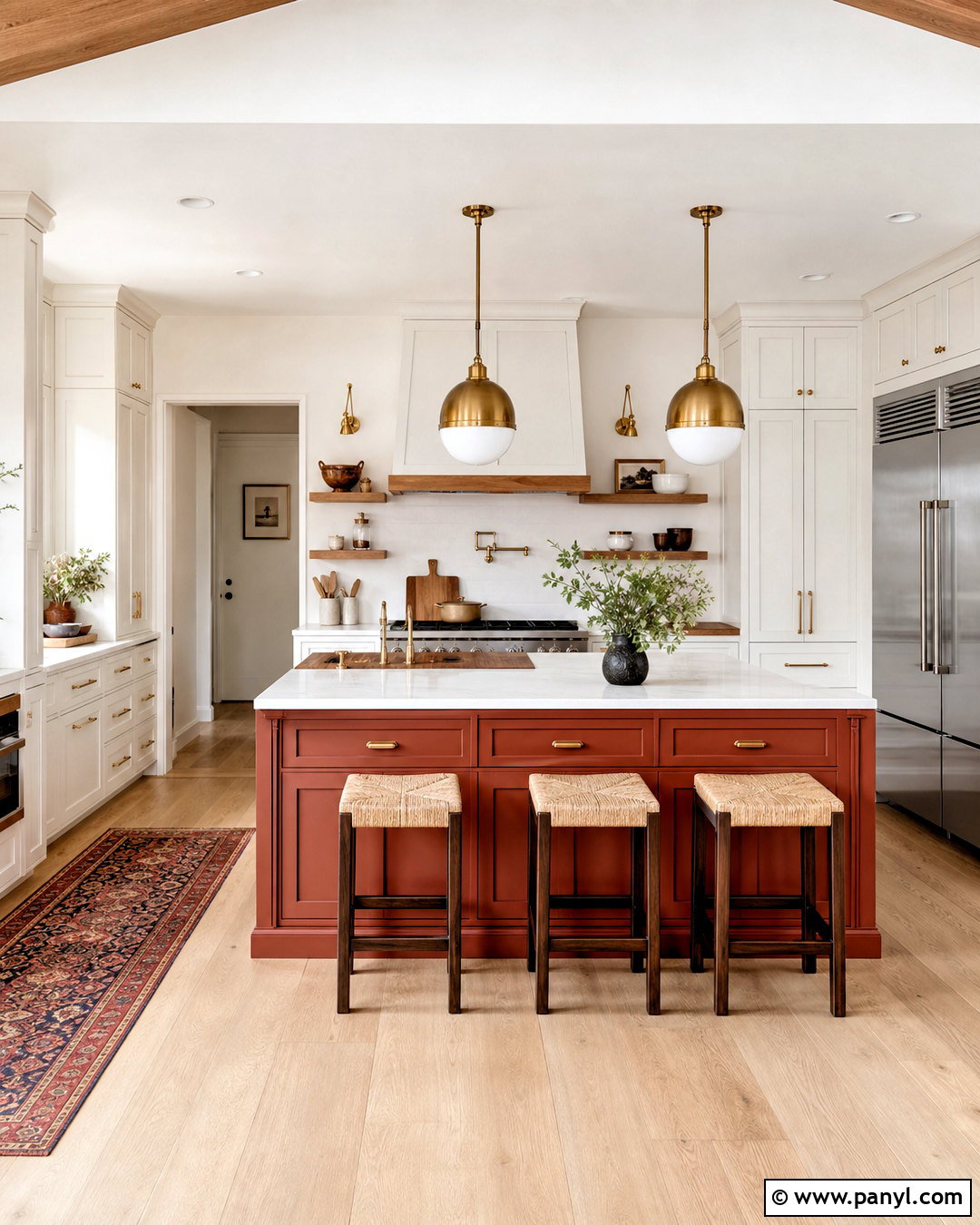 Rust Kitchen Island - 20 rust kitchen ideas