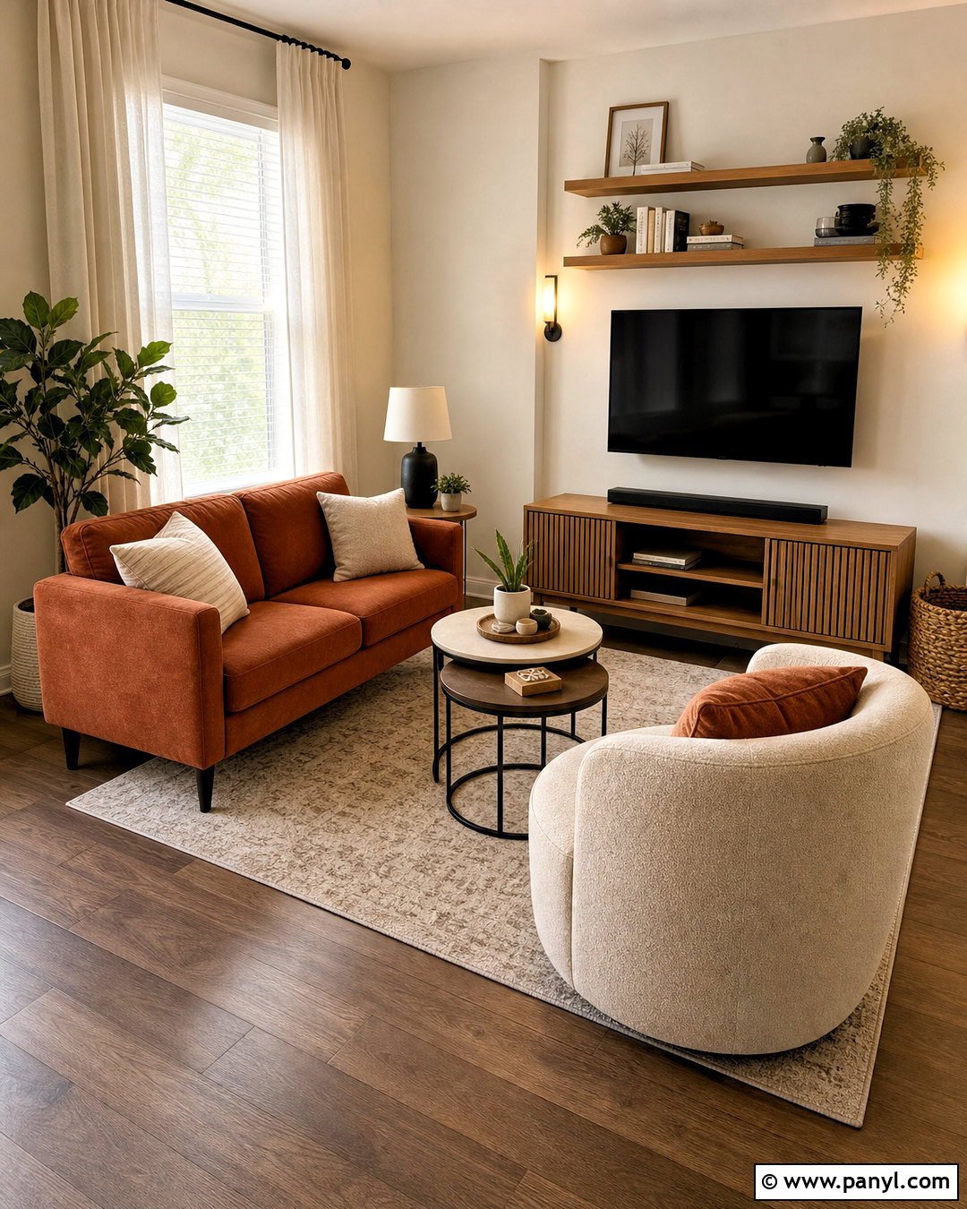 Rust Living Room For Small Spaces - 20 rust living room ideas