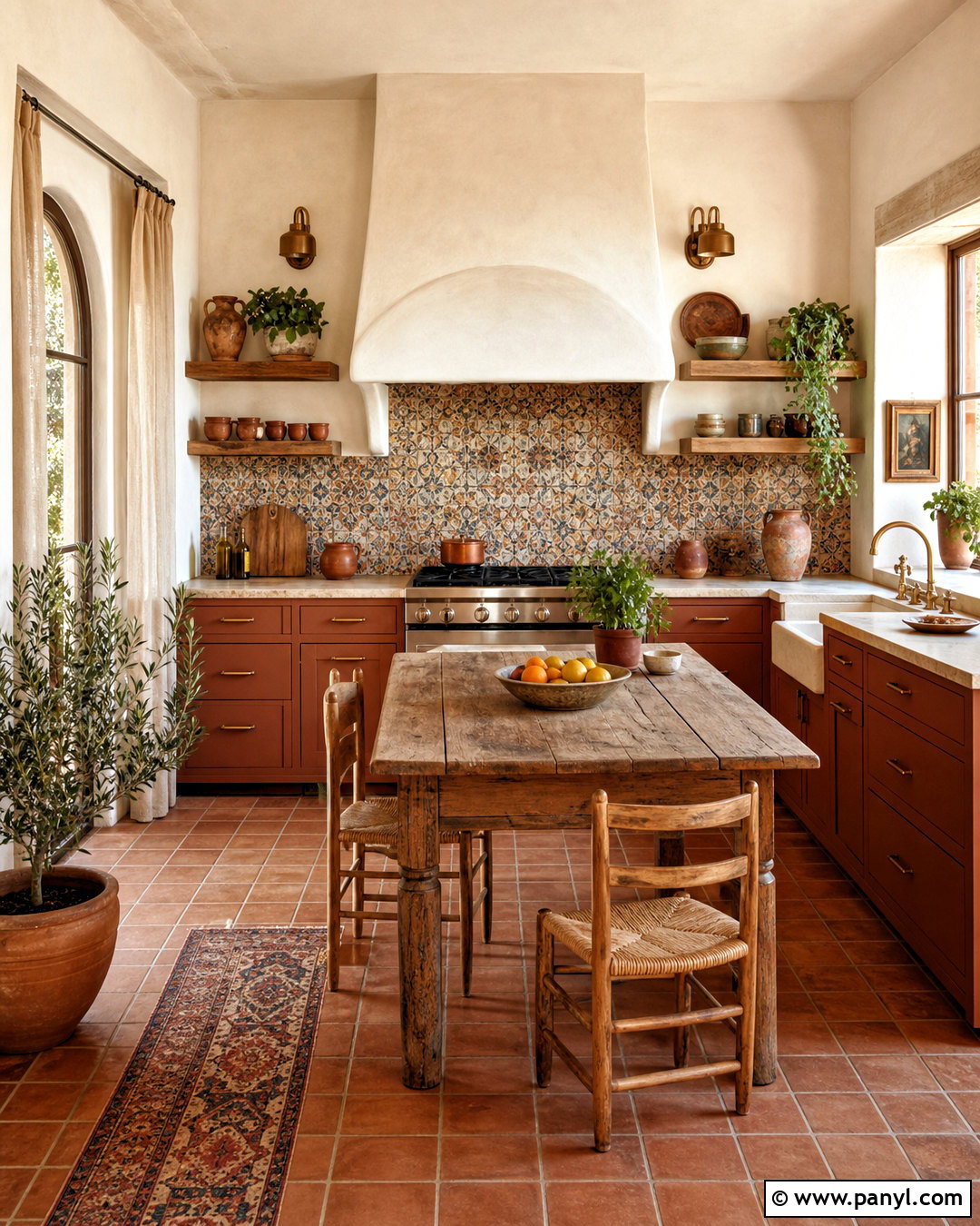 Rust Mediterranean Kitchen - 20 rust kitchen ideas
