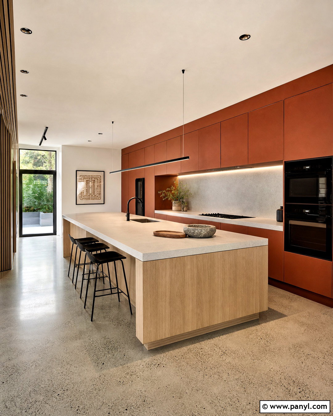 Rust Modern Kitchen - 20 rust kitchen ideas