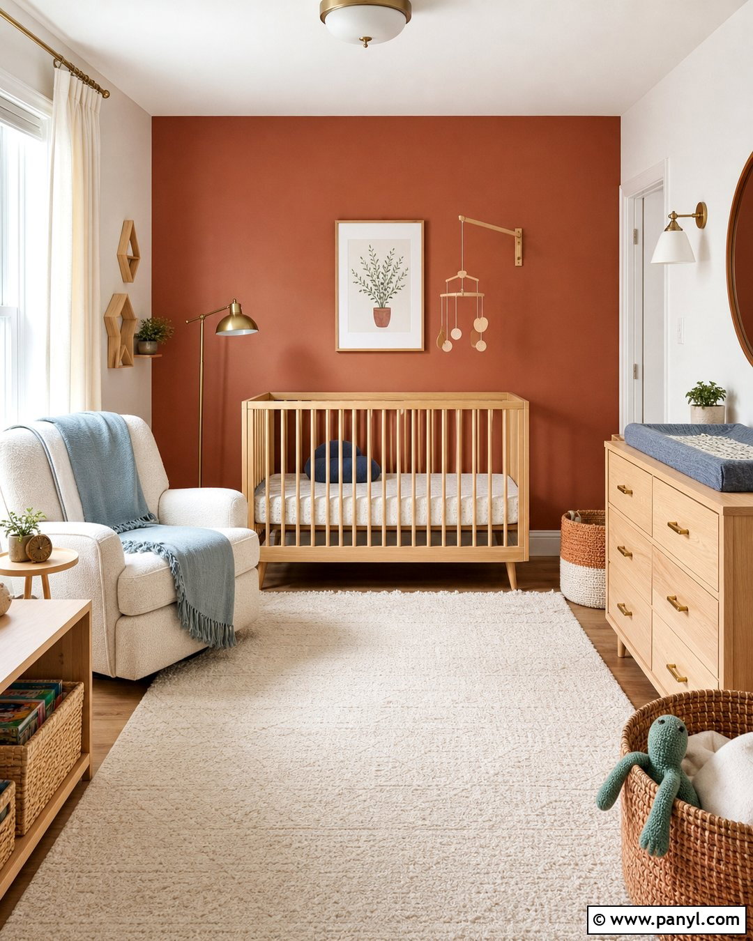 Rust Nursery Accent Wall - 30 Rust Accent Wall Ideas
