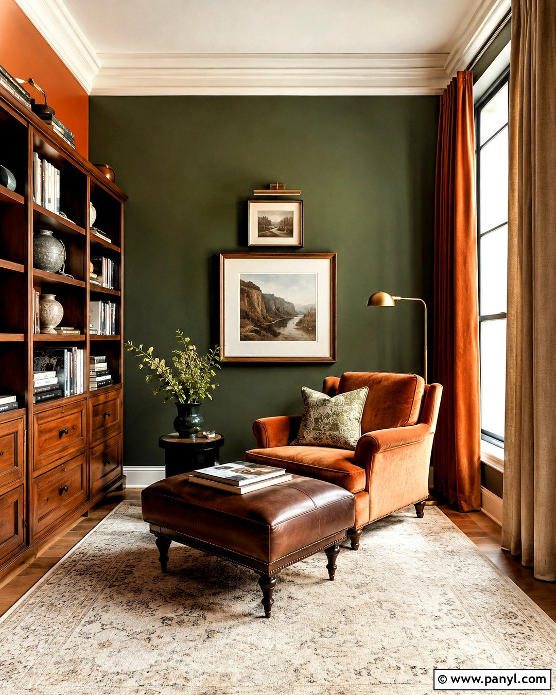 Rust Orange With Sage Green Walls - 20 What Color Goes With Sage Green Walls