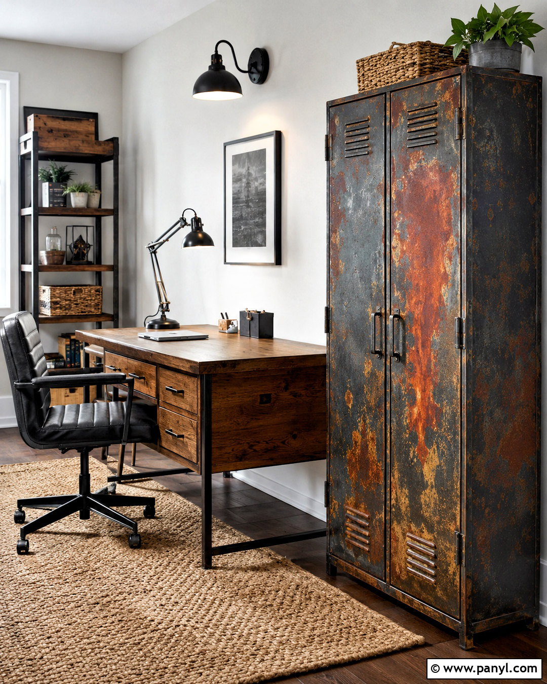 Rust Patina Paint Metal Cabinet - 20 patina paint ideas