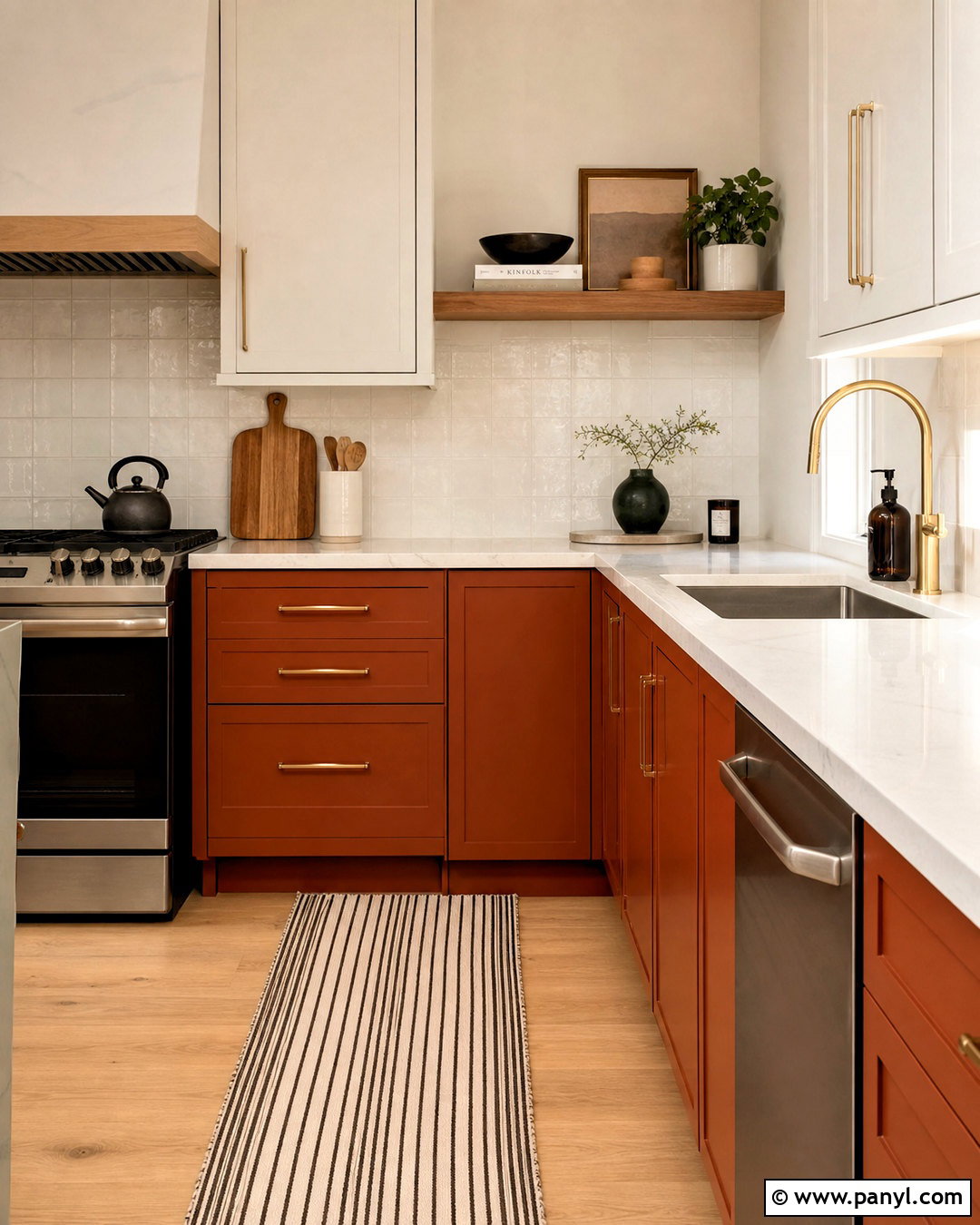 Rust Small Kitchen - 20 rust kitchen ideas