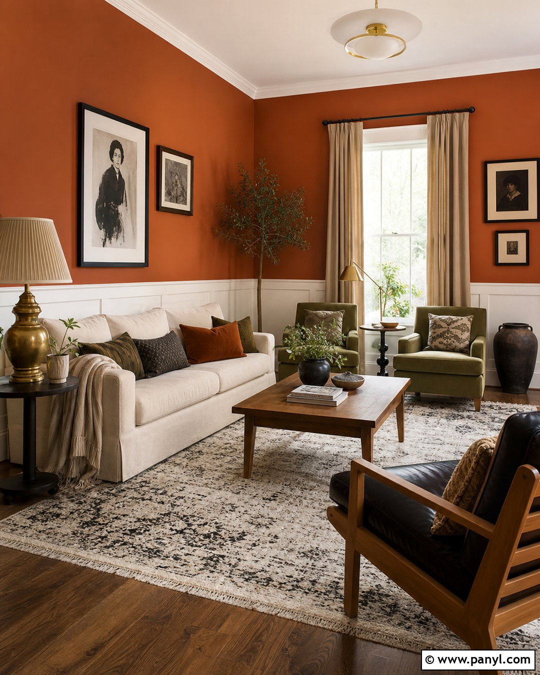 Rust Wall Color - 35 Cozy Wall Colors