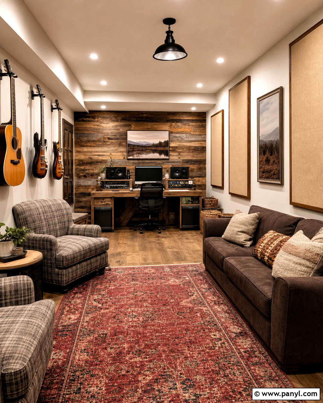 Rustic Basement Music Room - 20 basement music room ideas