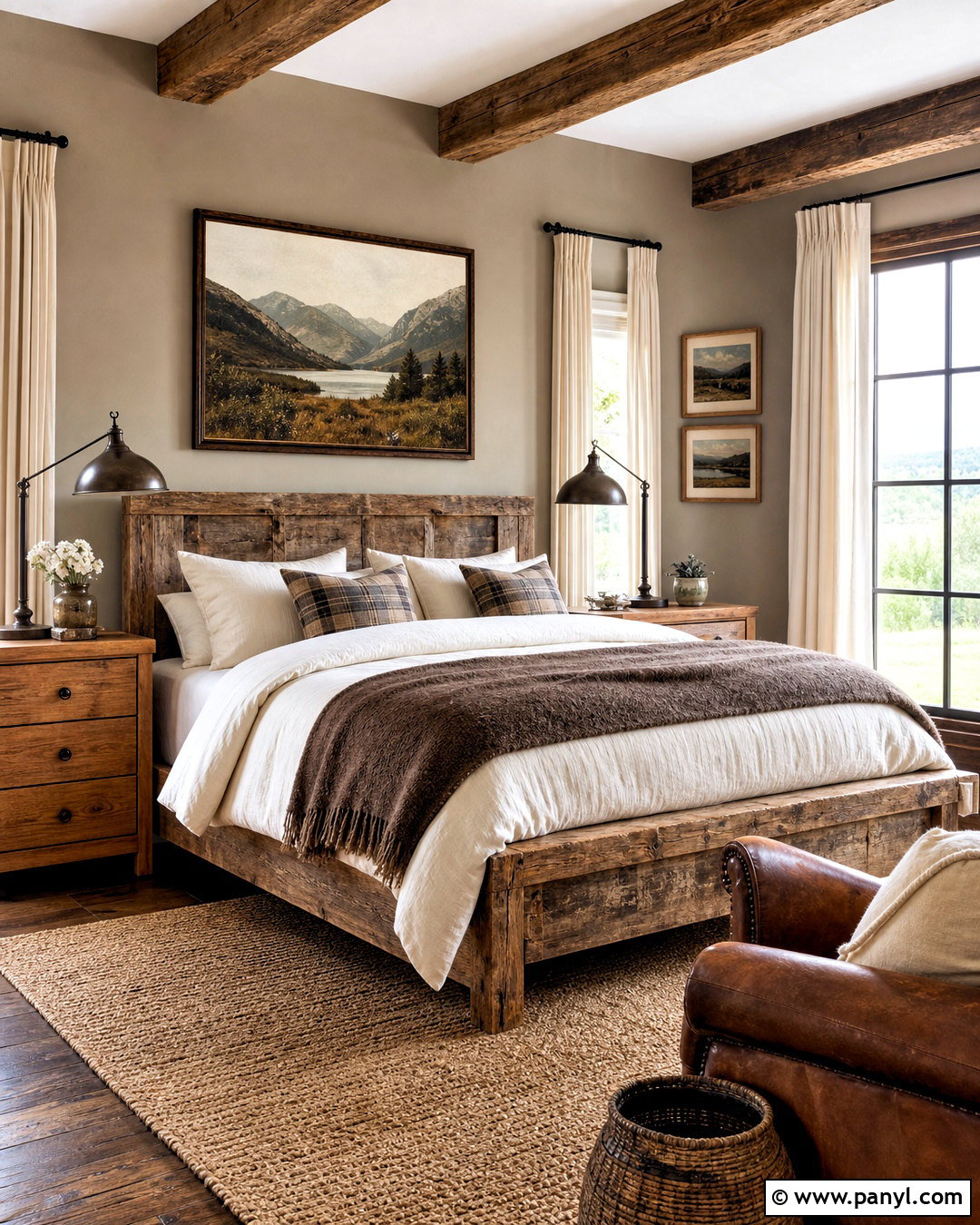 Rustic Bedroom Interior - 20 bedroom interior ideas