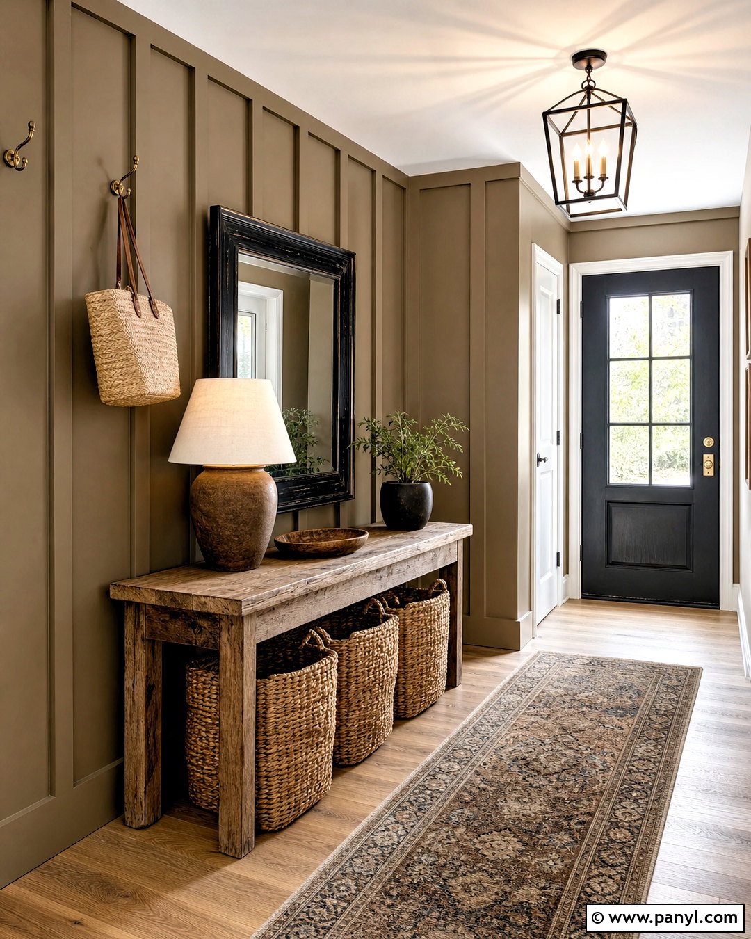 Rustic Board And Batten Wall - 20 rustic wall design ideas