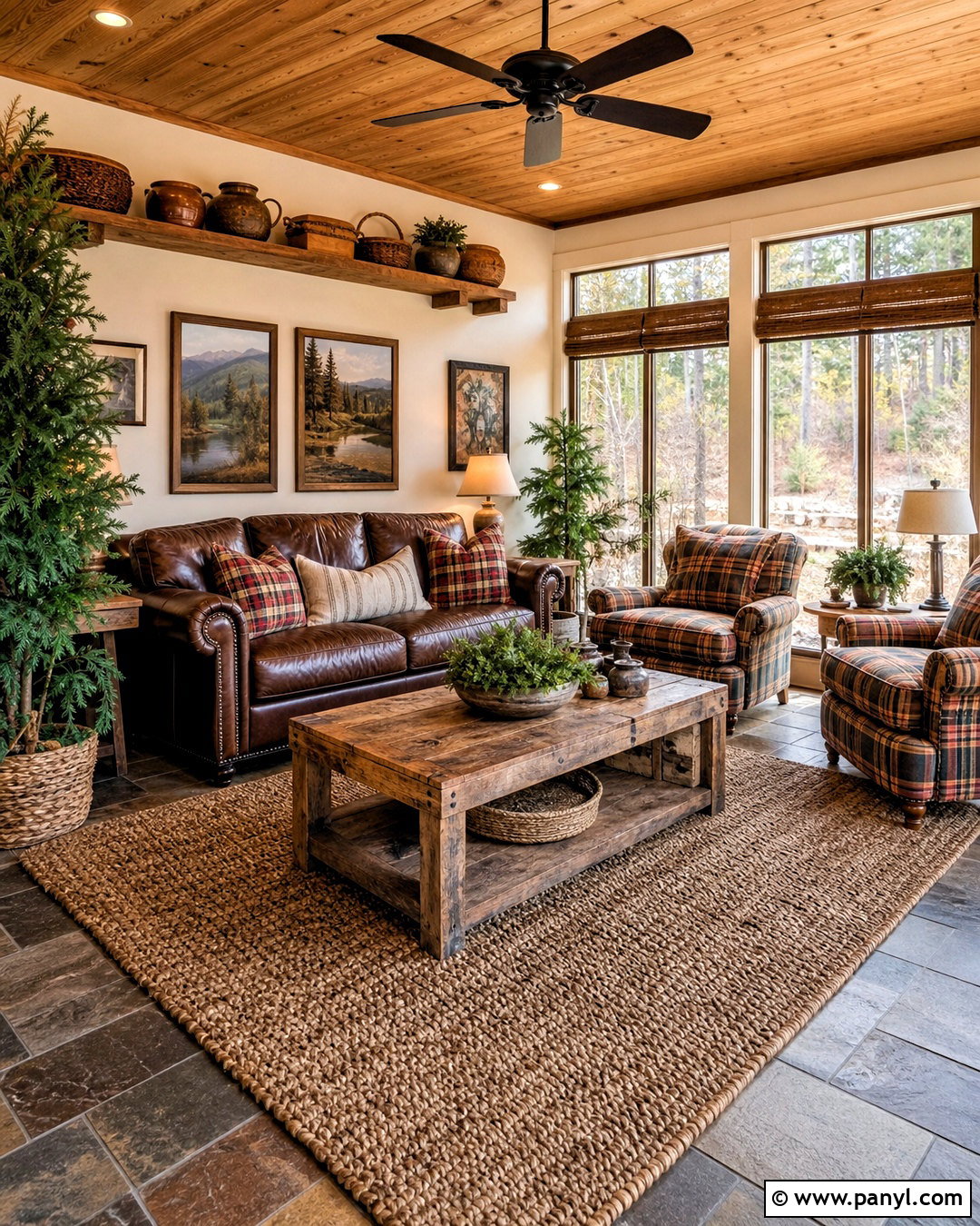 Rustic Cabin Sunroom - 20 sunroom inspo ideas