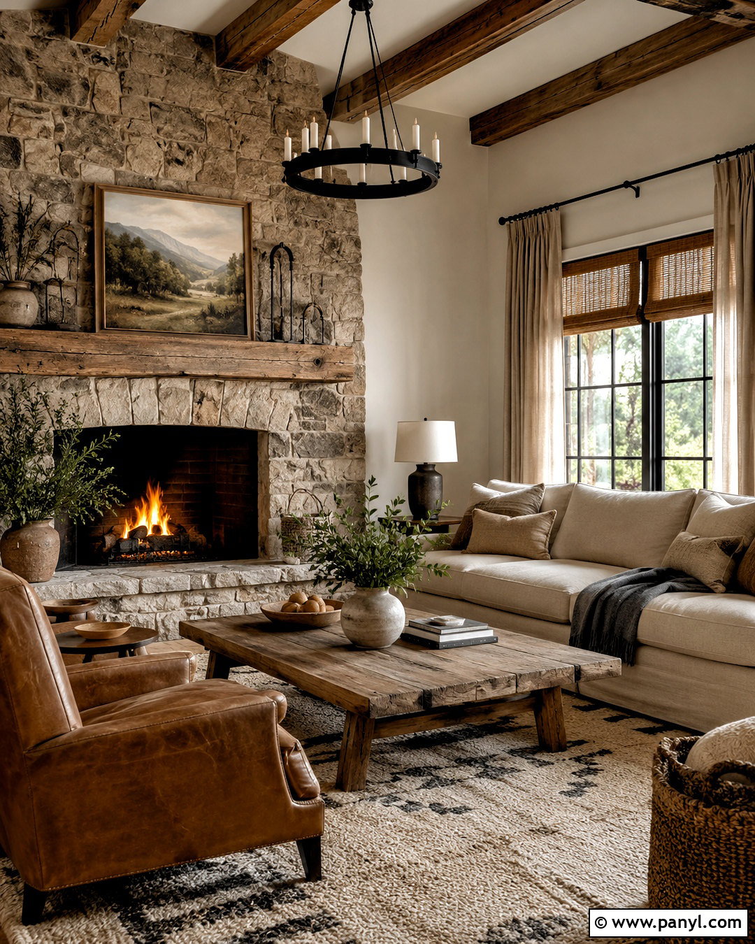 Rustic Cozy Living Room - 20 cozy living rooms