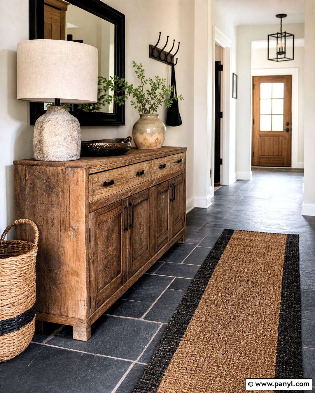 Rustic Hallway Sideboard - 20 hallway sideboard ideas