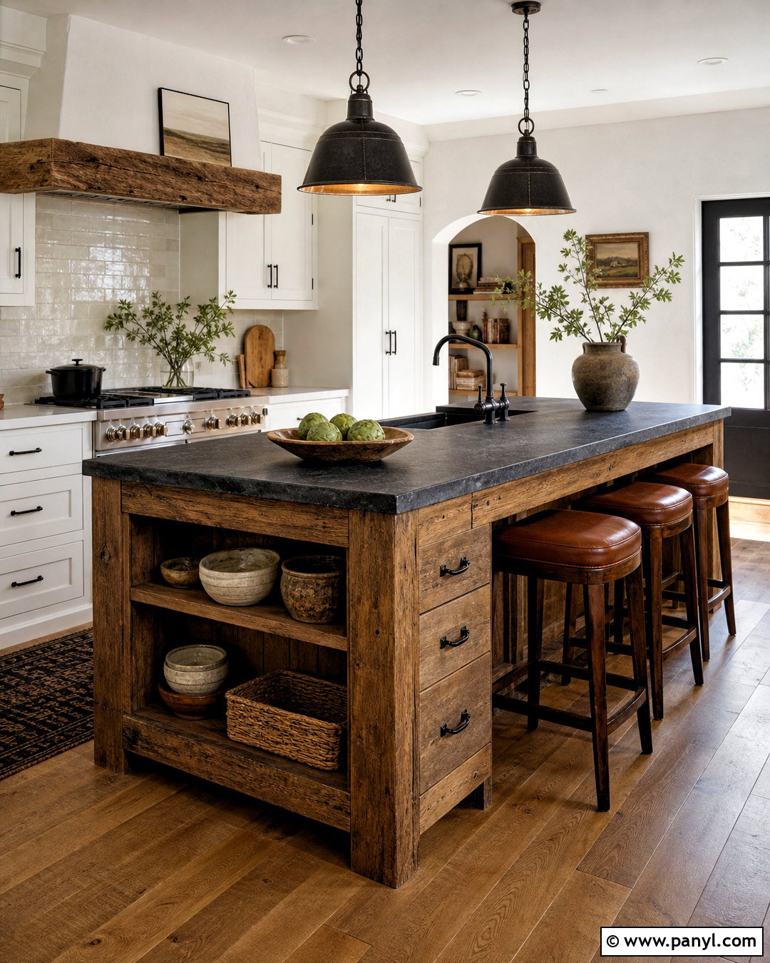 Rustic Kitchen Island - 20 kitchen island ideas