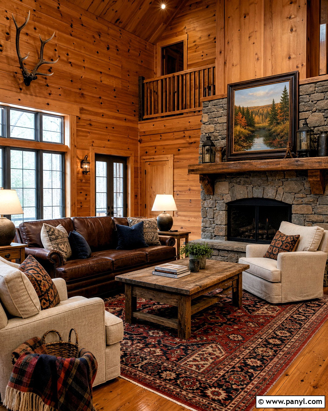 Rustic Knotty Pine Living Room - 20 knotty pine living room ideas