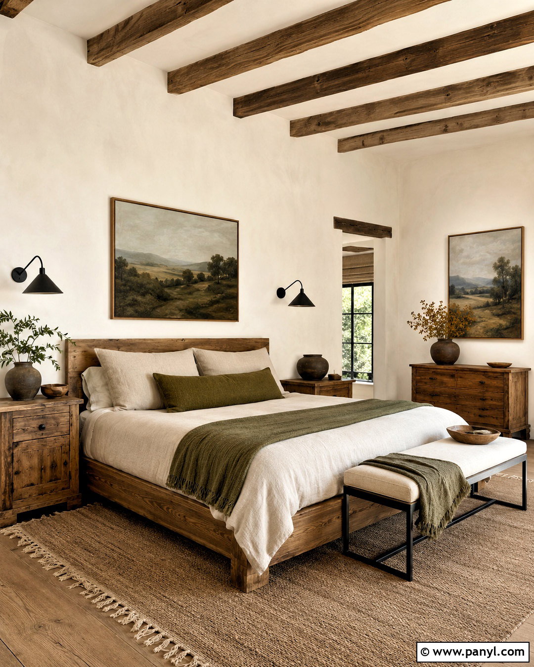 Rustic Modern Cottage Bedroom - 20 modern cottage bedroom ideas