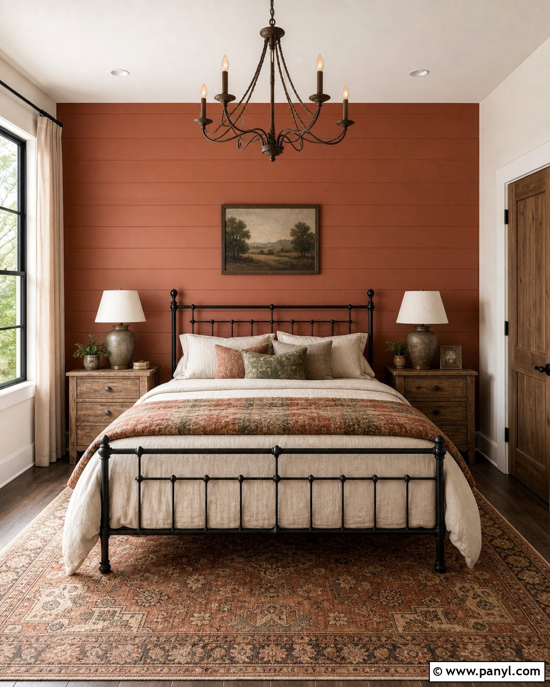 20 Rustic Orange Wall Color Ideas for Warm, Charming Rooms