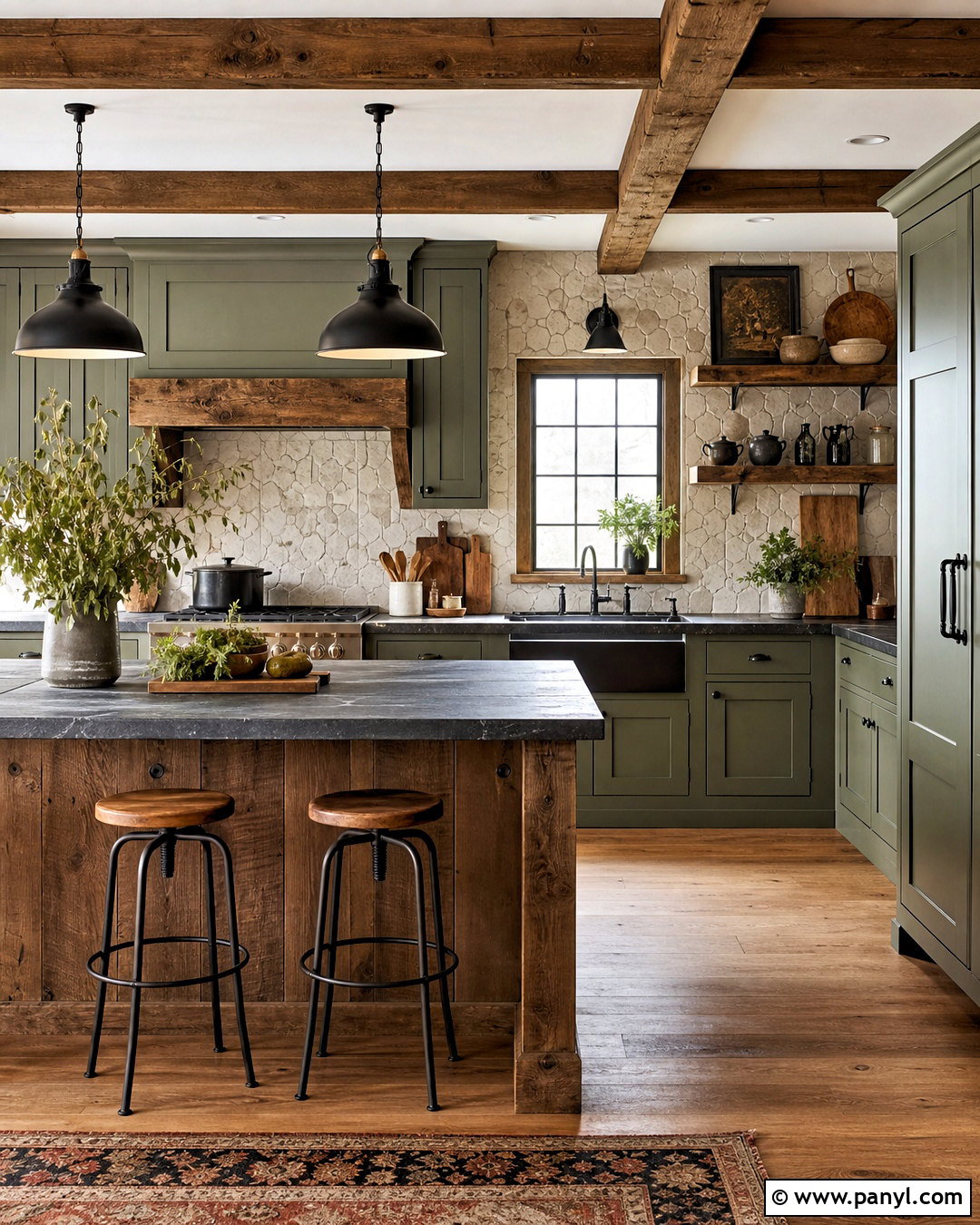 Rustic Sage Green And Gray Kitchen - 20 sage green and grey kitchen ideas