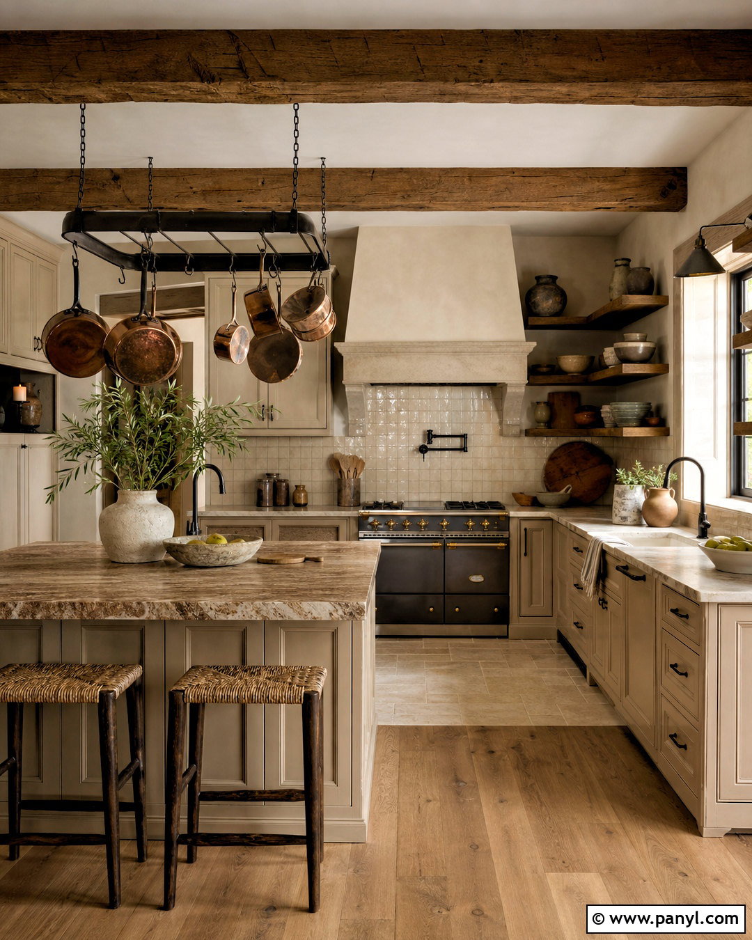 Rustic Sand Beige Kitchen - 20 sand beige kitchen ideas