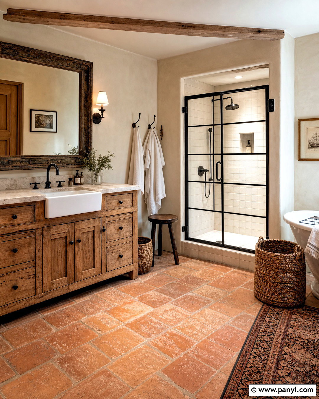 20 Terracotta Bathroom Ideas for a Warm, Spa-Like Escape