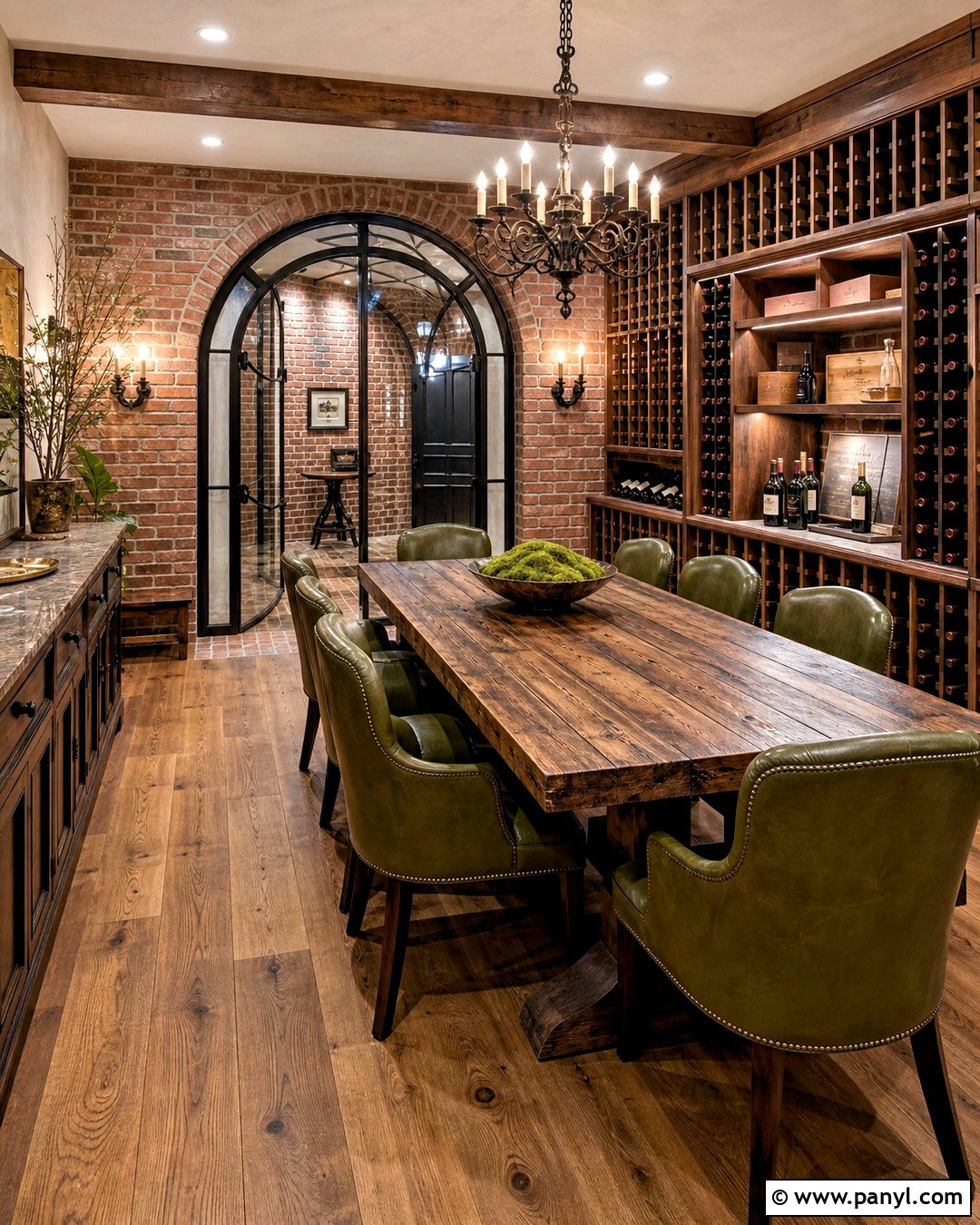 Rustic Wine Cellar Tasting Room - 20 wine cellar basement rustic ideas